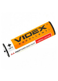 Батарейка Videx R6 пальчик (4шт/40уп/1200ящ) Батарейка Videx R6 пальчик (4шт/40уп/1200ящ)