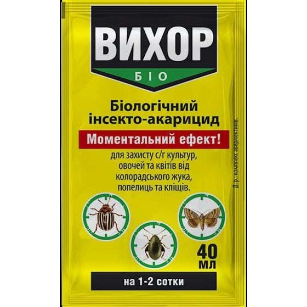 Біоінсектоакарицид Вихор, 40 мл 30462 фото 1