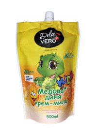 Крем-мило дитяче "Медова диня", 500мл ТМ Dolce Vero 43852 фото