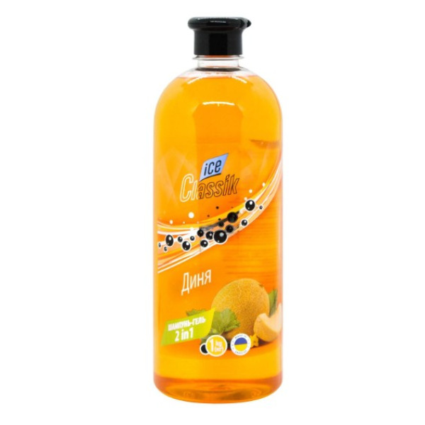 Шампунь-гель 2in1 Ice Сlassik Дыня TM "ICE BLIK", 1л 49842 фото 1