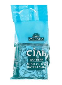 Соль для ванны морская натуральная "Желана" 1 кг