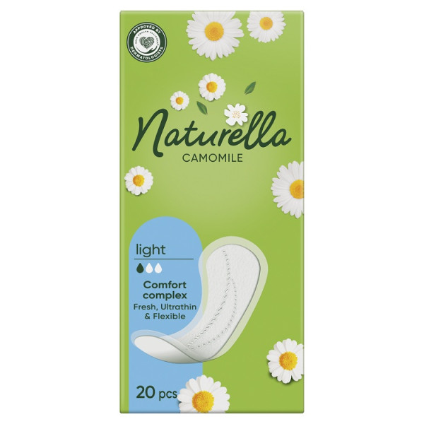 Гігєнічні щоденні прокладки "NATURELLA" Camomile Normal Deo, 20 шт. 15921 фото 1