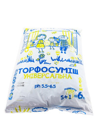 Торфяной субстрат Цветущая Семья универсальный 6 л Торфяной субстрат Цветущая Семья универсальный 6 л