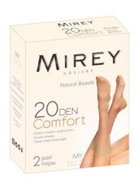 Шкарпетки капронові жіночі Mirey 20 Den чорні