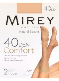 Шкарпетки капронові жіночі Mirey 40 Den чорні