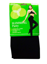 Колготи жіночі "SLIMMING PANTY" чорні 54-60р