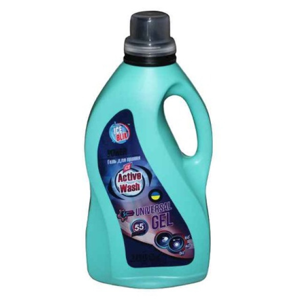 Засіб для прання ACTIV WASH Universal CONCENTRATE TM "ICE BLIK", 2 л 49804 фото 1