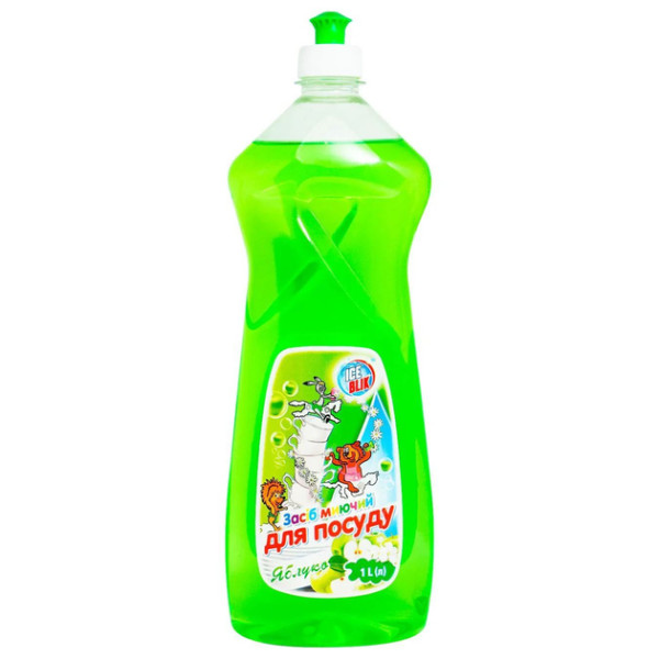 Миючий засіб для посуду Standart 1л Яблуко TM "ICE BLIK" 49829 фото 1