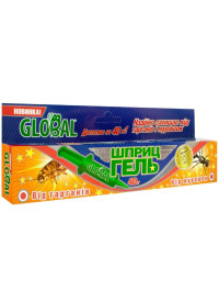 Гель "Global" від тарганів та мурах, 40 г 10699 фото