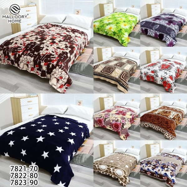 Плед мікрофібра Malloory home колір мікс 150 x 200 см 64829 фото 1