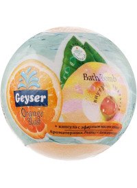 Бомба для ванн-гейзер Orange Blast з ефірною олією, 140 г 57314 фото