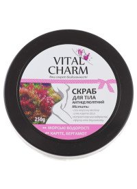 Скраб для тіла Морські водорості VITAL CHARM 250г 60224 фото