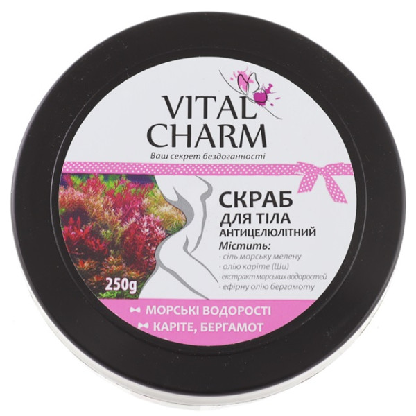 Скраб для тіла Морські водорості VITAL CHARM 250г 60224 фото 1
