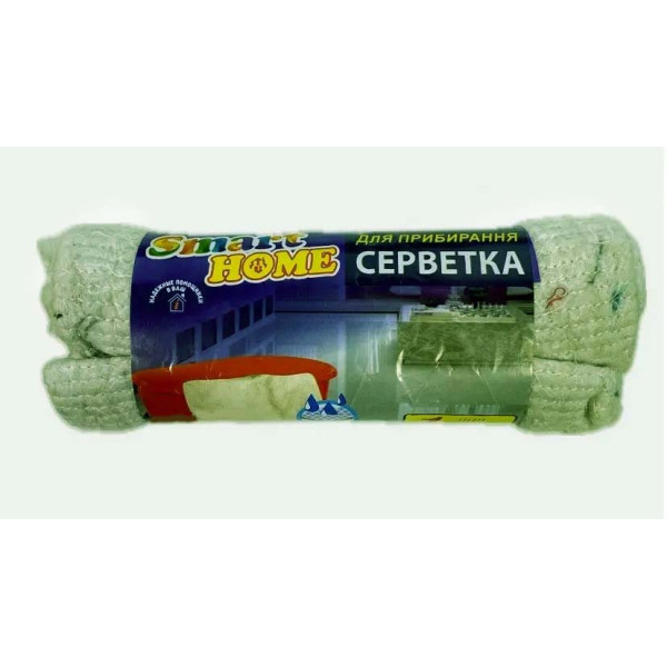 Серветка д/підлоги Зелена 50 x 60см Smart Home 60632 фото 1