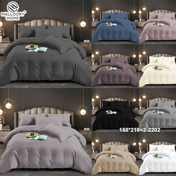Комплект постільної білизни Malloory home колір мікс 150 x 210 см 64833 фото 1