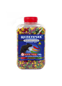 Щелкунчик гранула в бутылке (3 цвета) 190 г