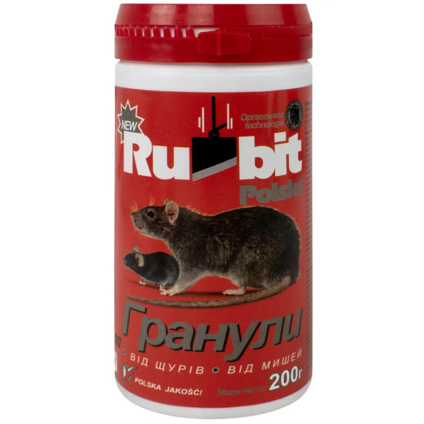 Rubit Polski гранули банка 200 г 46760 фото 1