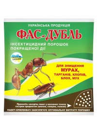 Средство от тараканов и муравьев Фас дубль 125гр