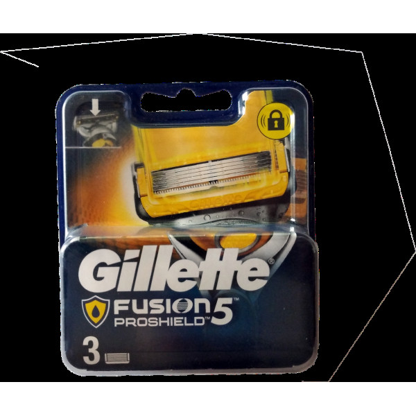 Касети для гоління Gillette Fusion Proshield 5 лез 3 шт. 31094 фото 1