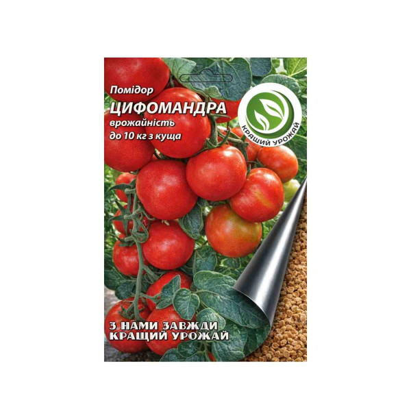 Помідор Ціфромандра (Томатне дерево) середньостиглий Б 1,5г (Кращий урожай) 7915 фото 1
