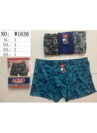 Труси Aomo чоловічі XL-4XL р. арт W1636 (24/уп)