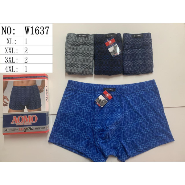 Труси Aomo чоловічі XL -4XL р. арт W1637 (24/уп) 64782 фото 1