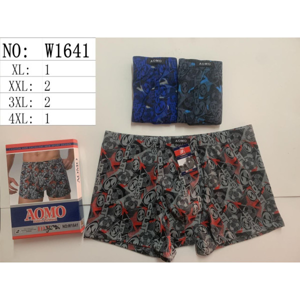 Труси Aomo чоловічі XL -4XL р. арт W1641 (24/уп) 64781 фото 1
