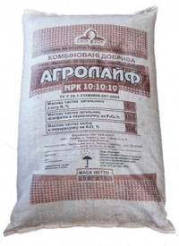 Удобрение Агролайф NPK 10:10:10 25 кг