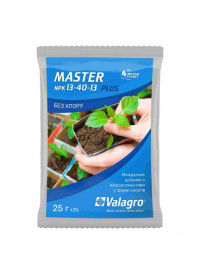 Мастер 13+40+13 Valagro 20г мінеральна комплексне добриво