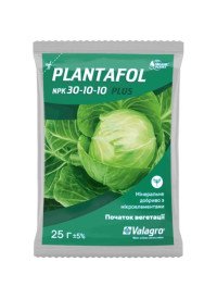 Плантафол 30-10-10 Valagro 25 г минеральное комплексное удобрение 66246 фото