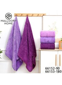 Рушник "Mellory Home" банний мікрофібра колір мікс 70х140см (6шт/уп) 65726 фото