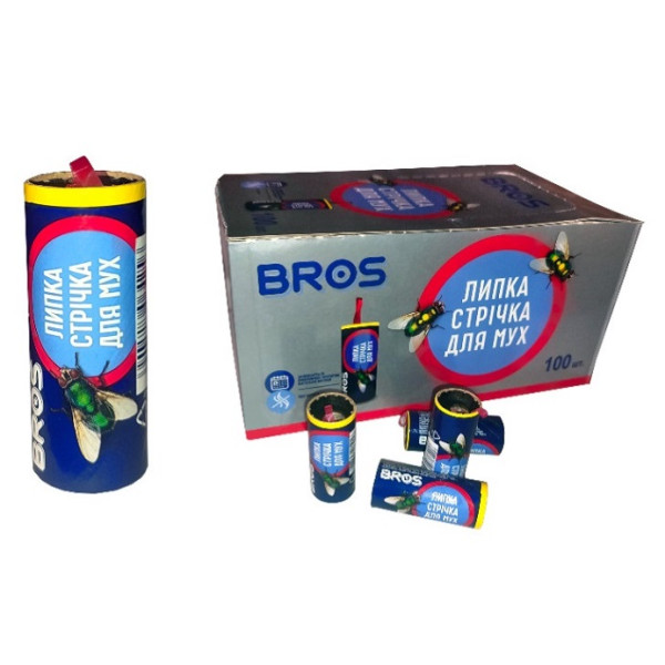 Липка стрічка від мух Bross 3960 фото 1