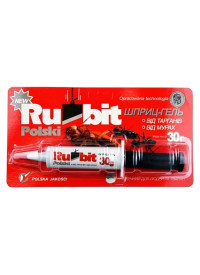 Шприц-гель от тараканов и муравьев "Rubit", 30 г