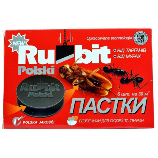 Пастка від тарганів та мурах "Rubit"  Польський 44443 фото 1