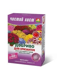 Добриво для хризантем Чистий лист 300 г