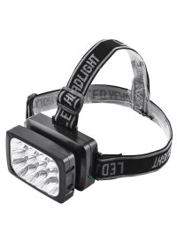 Фонарик на лоб с аккумулятором 12LED