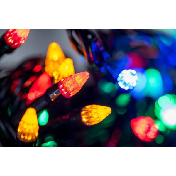 Гірлянда Конус 100 led різнокольорова 40496 фото 1