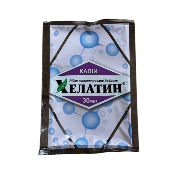 Хелатин - Калій 30 мл Кіссон (10шт/уп/100ящ) 74294 фото 1