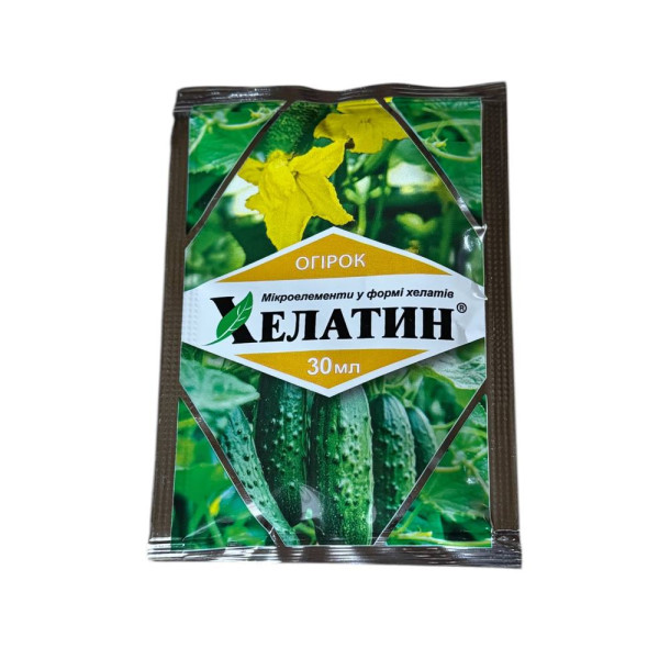 Хелатин - Огірок 30 мл Кіссон (10шт/уп/100ящ) 74297 фото 1