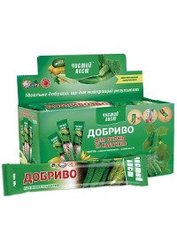 Добриво для огірків і кабачків "Чистий лист" (100 г)
