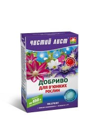 Чистий лист 300 г добриво сухе для в’юнких рослин (9 шт/54 ящ)