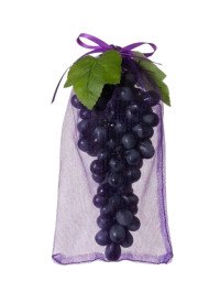 Сетка для защиты винограда 2кг (22*33см) фиолетовая 50шт/уп 75734 фото