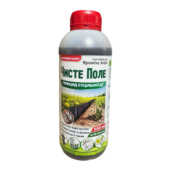 Гербіцид Чисте поле 500мл 50шт/ящ 74915 фото 1