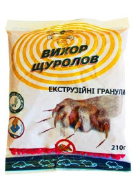 Вихор Щуролов гранули (з муміфікатором) 210 г 45812 фото