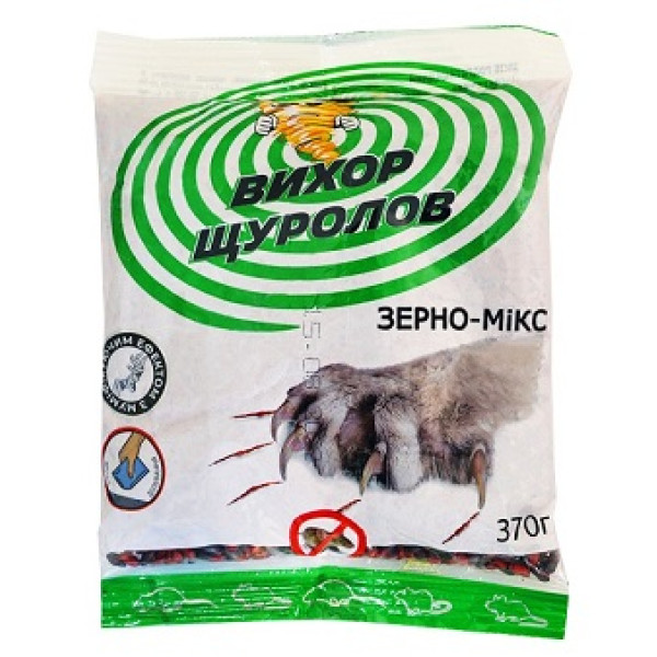 Вихор Щуролов зерно (з муміфікатором) МІКС 370 г 45814 фото 1