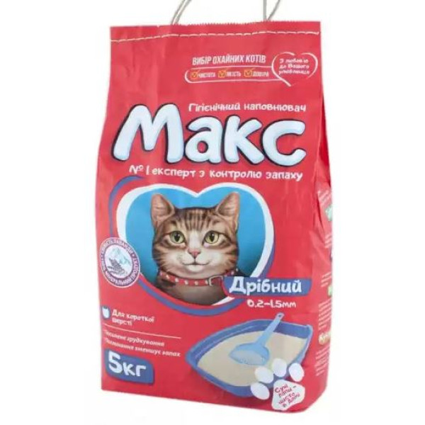 Наповнювач дрібний "Макс", 5кг 46173 фото 1