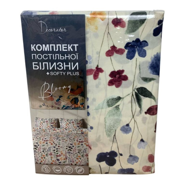 Постільна білизна мікрофібра (200х230 см) 66108 фото 1