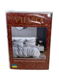 Постільна білизна "Viluta" ранфорс бавовна, дизайн в асорт. (200х230 см)