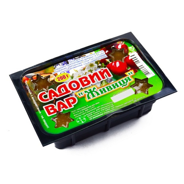 Фунгицид Садовый вар "Живица" 200 г 1161 фото 1