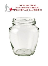 Банка стеклянная Евро 0,58 л (кувшин), 12 шт/уп